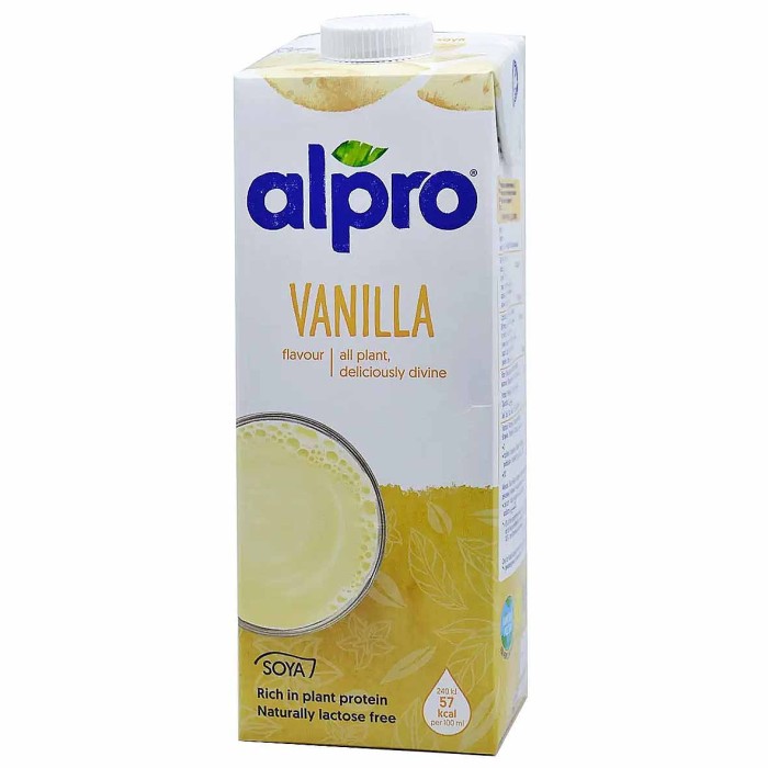 Напиток соевый Alpro со вкусом ванили 1л т/п