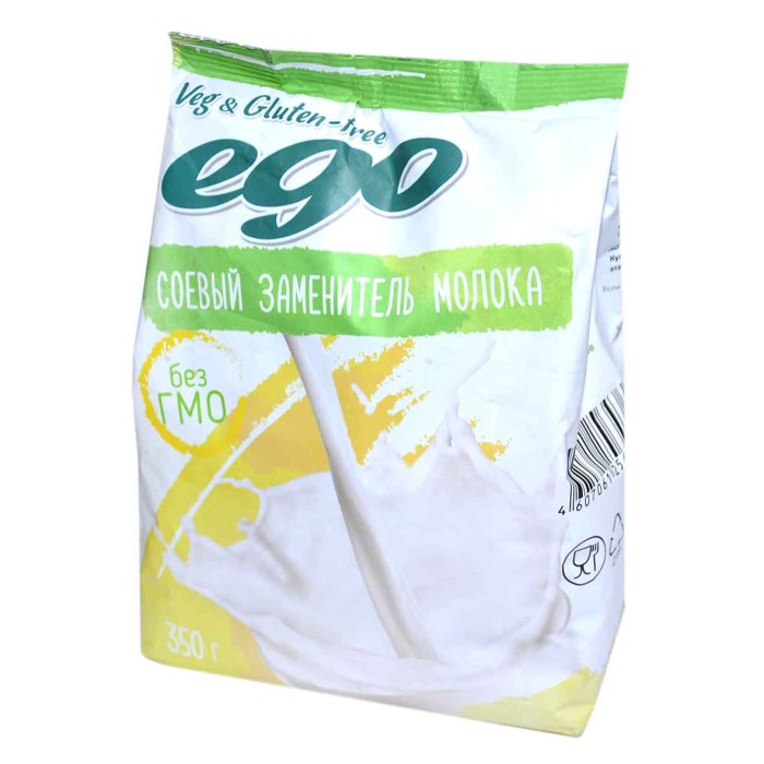 Заменитель молока Ego соевый 350гр м/у