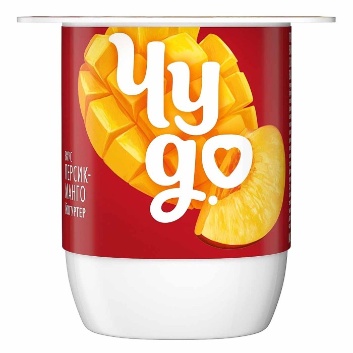 Йогурт Чудо персик-манго 2,5% 115гр пэт