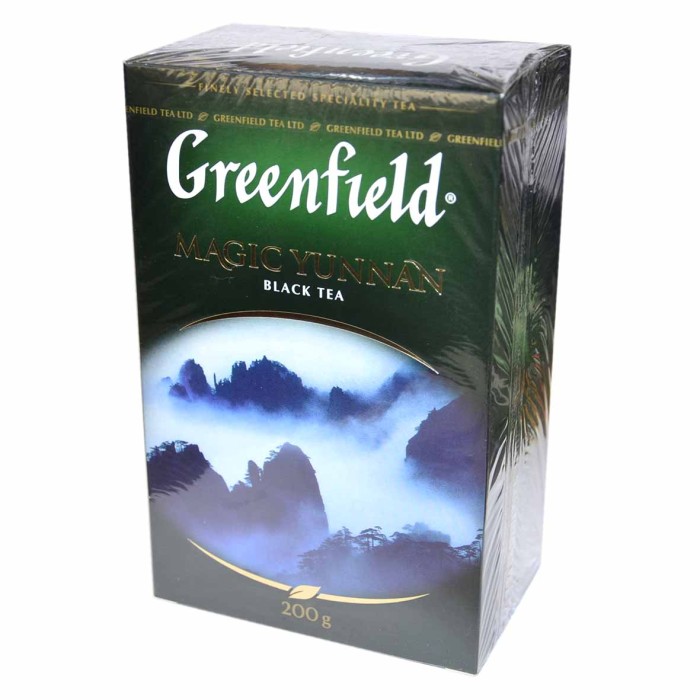 Чай Greenfield Magic Yunnan черный 200гр к/у