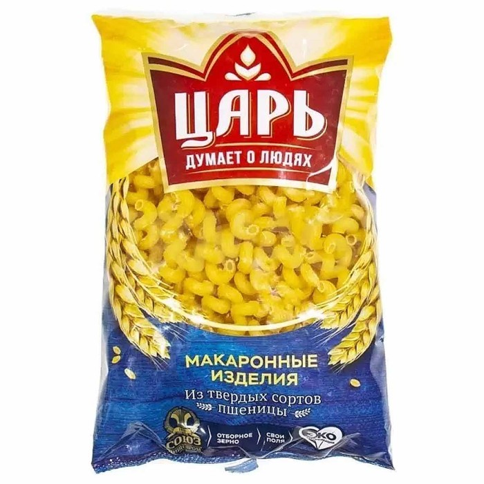 Макароны Царь виток большой 400гр м/у