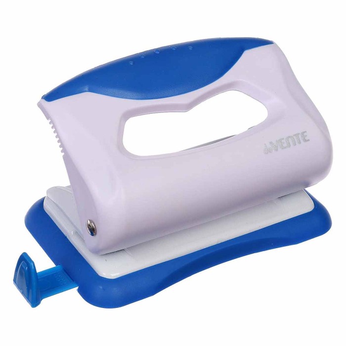 Дырокол Devente color пластик с линейкой на 10л арт4020804