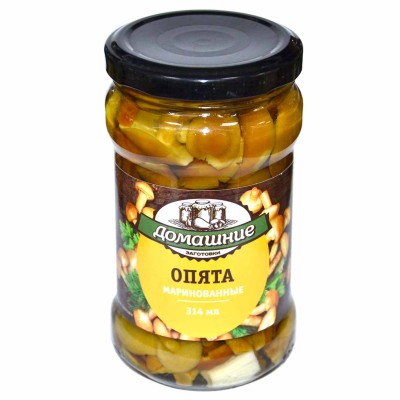 Грибы опята Домашние заготовки 280гр ст/б