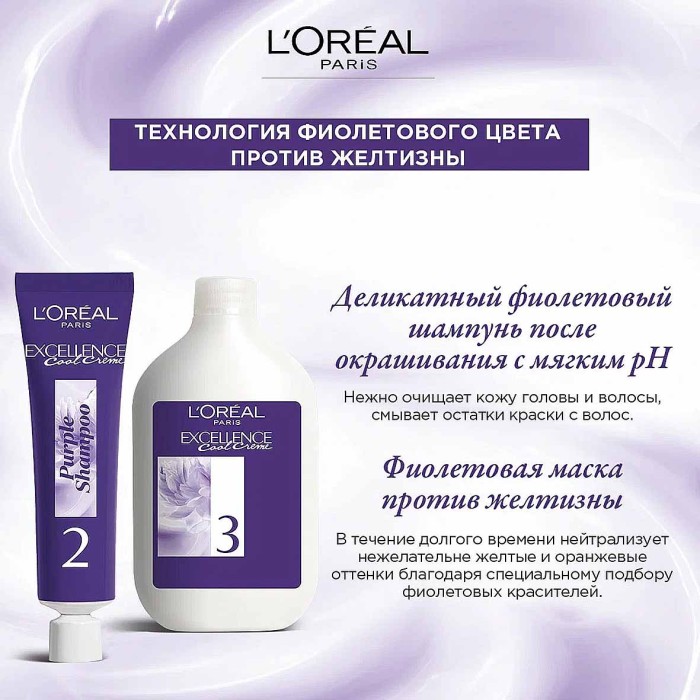 Краска для волос Loreal Exellence 3.11 Темный каштан к/у