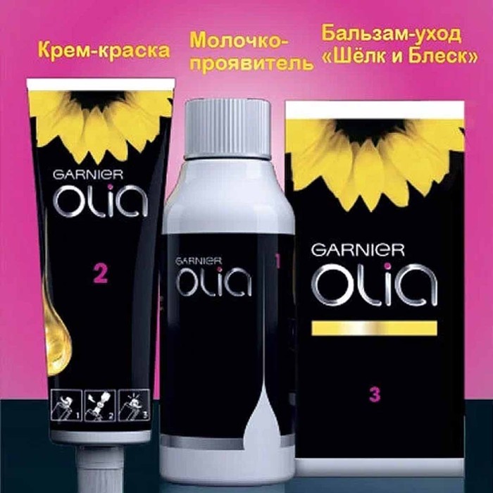 Краска для волос Garnier Olia 4.15 Морозный шоколад к/у