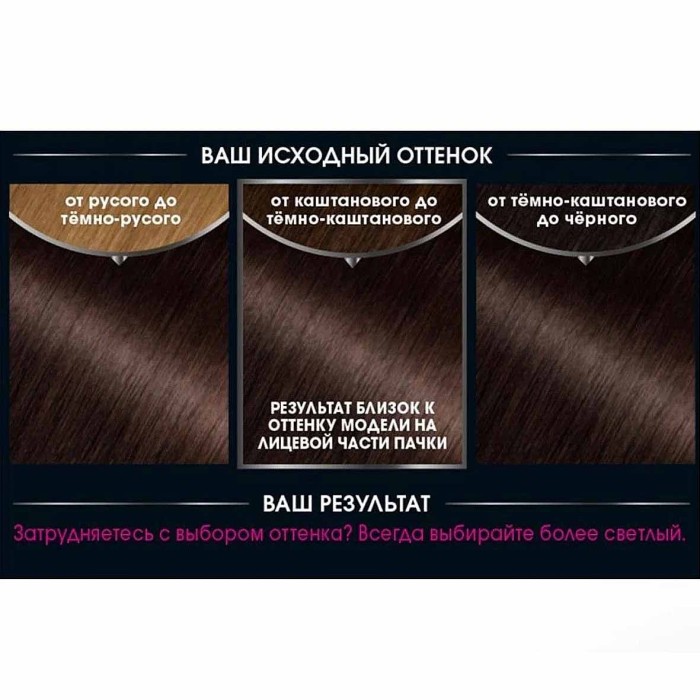 Краска для волос Garnier Olia 4.15 Морозный шоколад к/у