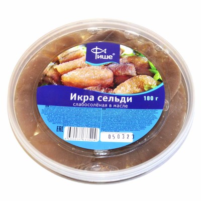 Икра Фише сельди с/с в масле 180гр пэт