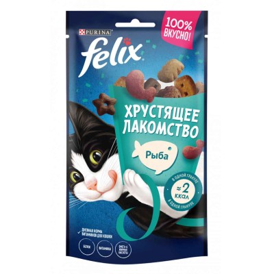 Лакомство для кошек Felix рыба 60гр м/у