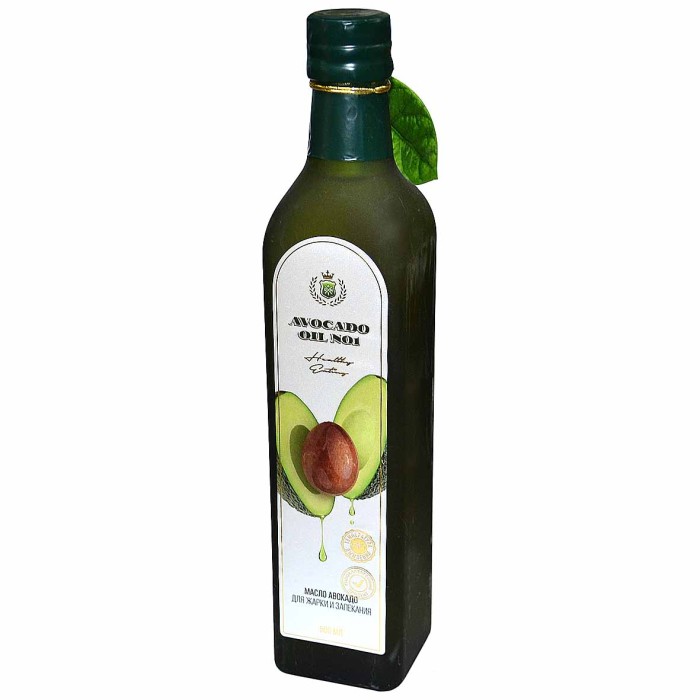 Масло авокадо Avocado oil №1 500мл с/б