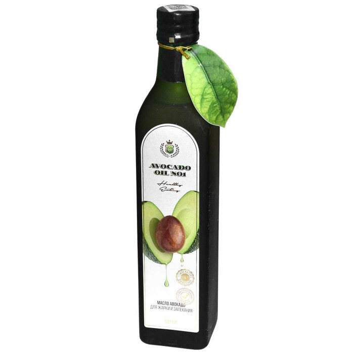 Масло авокадо Avocado oil №1 500мл с/б