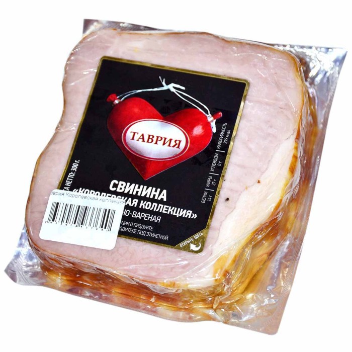Свинина Таврия Королевская коллекция 300гр в/у
