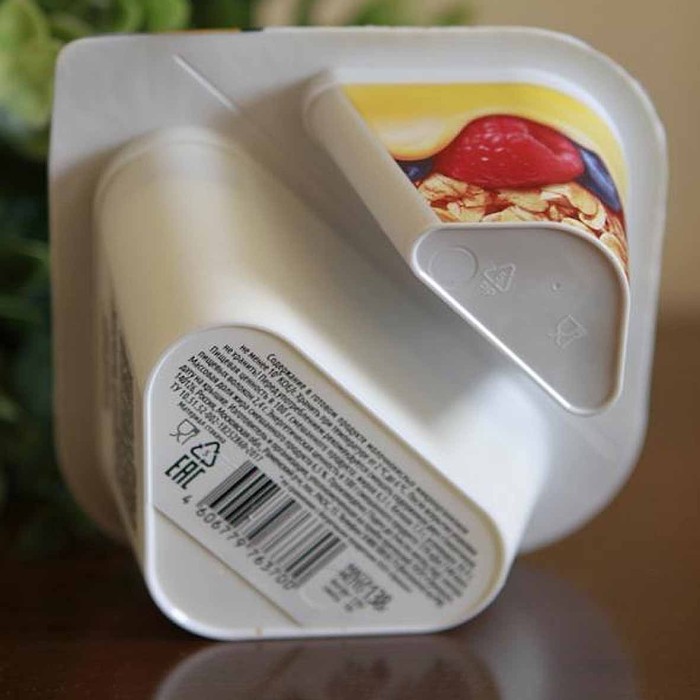 Йогурт Epica Crispy натуральный 6,5% 138гр пэт