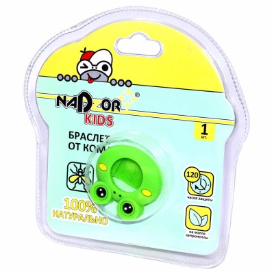 Браслет Nadzor от комаров с картриджем артBRBIO2