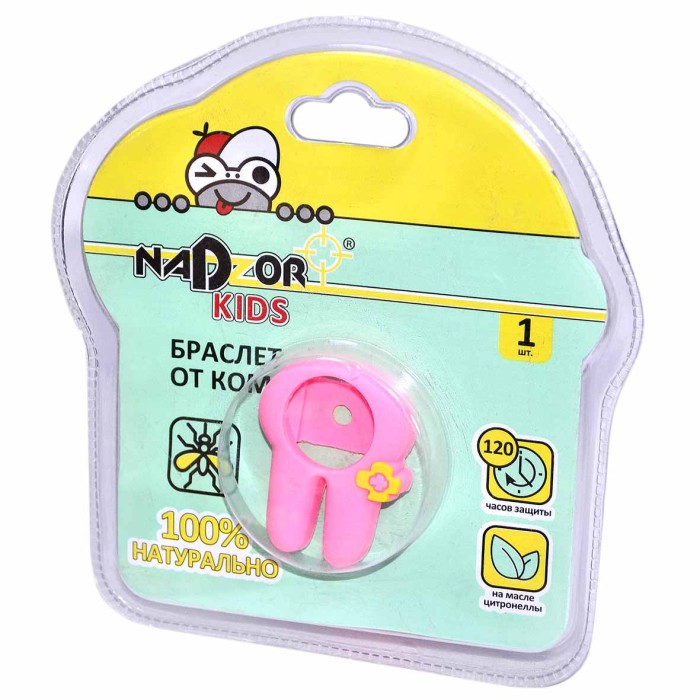 Браслет Nadzor от комаров с картриджем артBRBIO2
