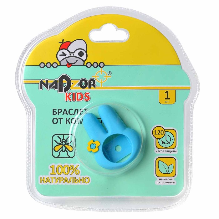 Браслет Nadzor от комаров с картриджем артBRBIO2