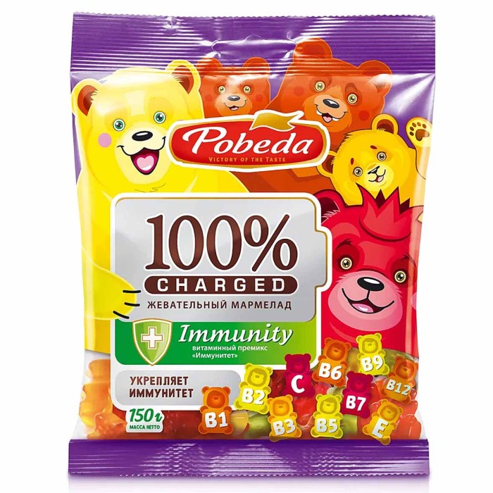 Мармелад Победа Immunity 150гр м/у