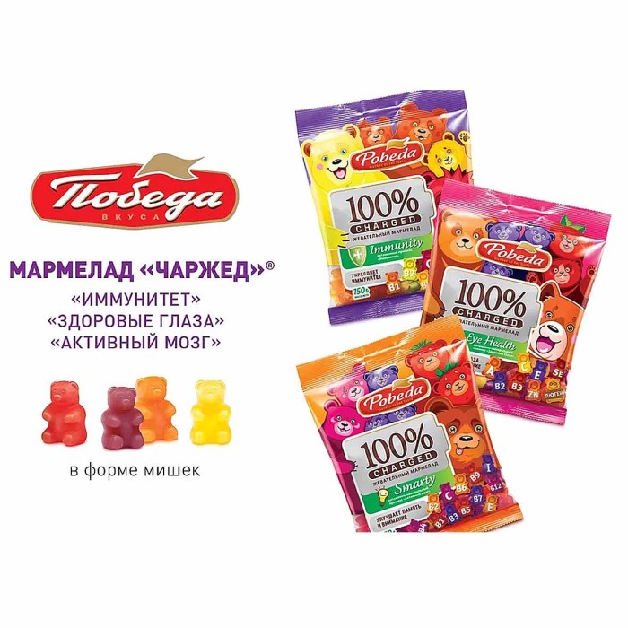 Мармелад Победа Immunity 150гр м/у