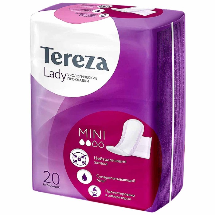 Прокладки урологические Tereza Lady 20шт к/у