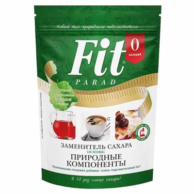 Заменитель сахара Fit Parad стевия №7 100г д/п