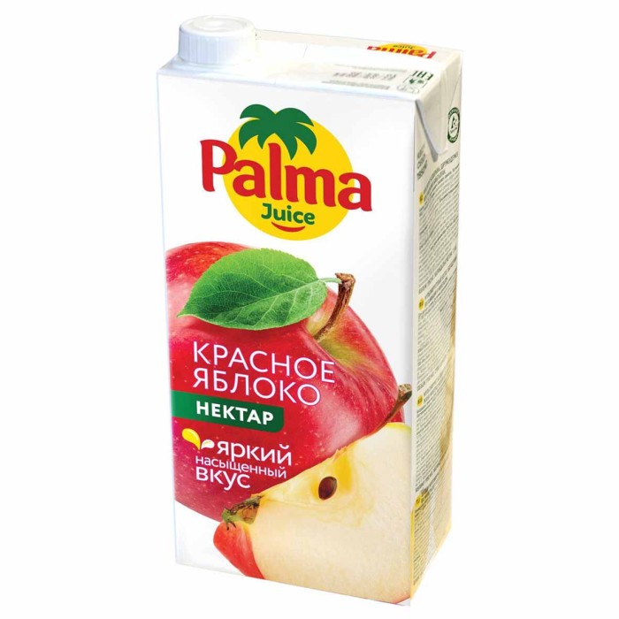 Нектар Palma красное яблоко 1,95л т/п