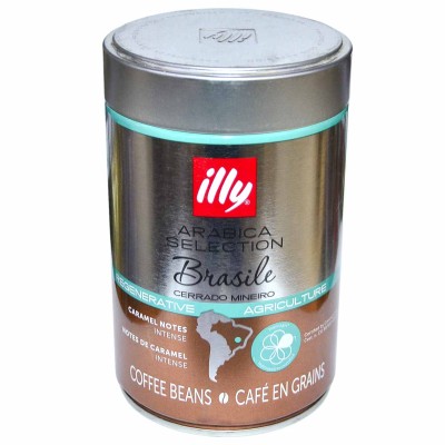 Кофе Illy Arabica Selection Brazile в зернах 250гр ж/б