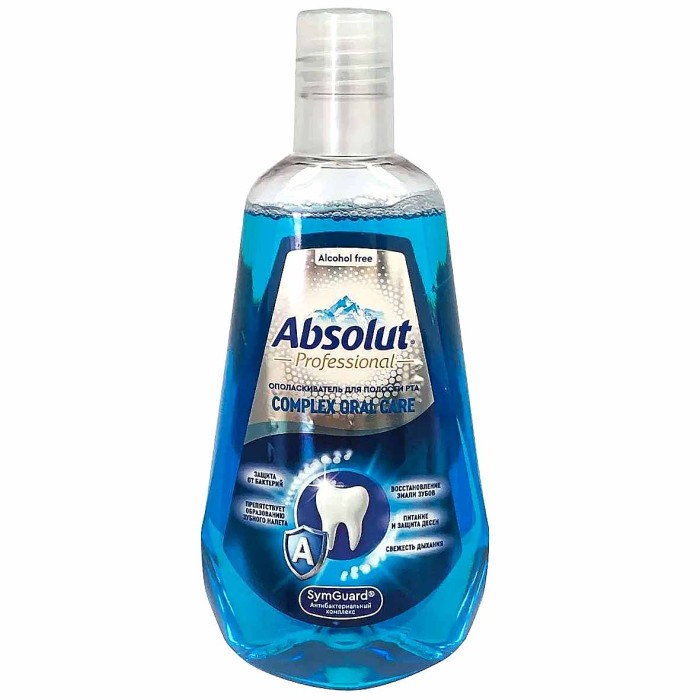 Ополаскиватель для полости рта ABSOLUT Professional Complex oral care 500мл пэт