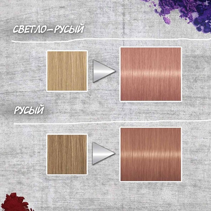 Краска для волос Got2b M97 Розовая бронза 142,5мл к/у