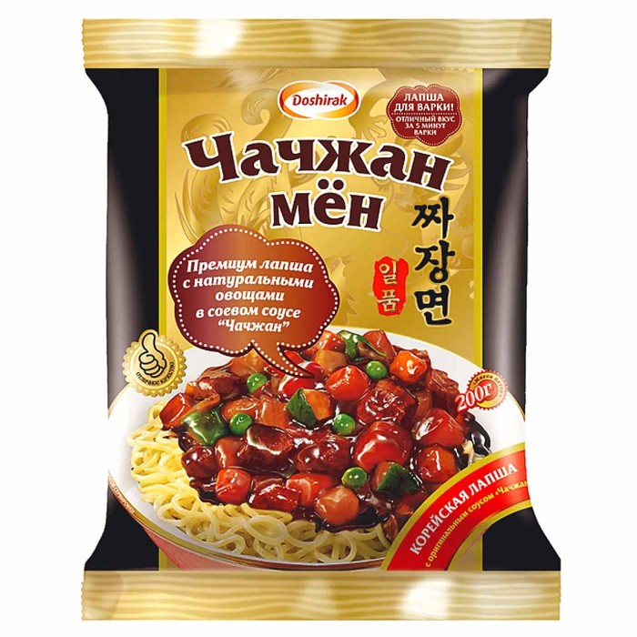 Лапша Доширак Чачжан мен 200гр м/у