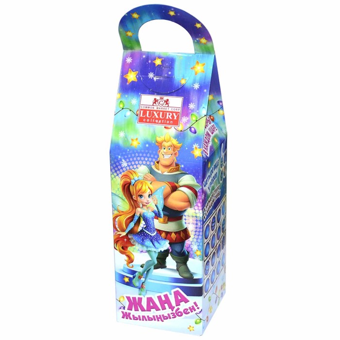 Подарок новогодний Common Market Фонарик Богатырь и Феи 200гр к/у