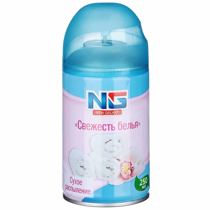 Освежитель воздуха NG Automatic Свежесть белья 250мл к/у арт778-033