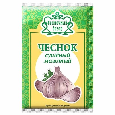Чеснок Восточный базар сушеный молотый 10гр м/у