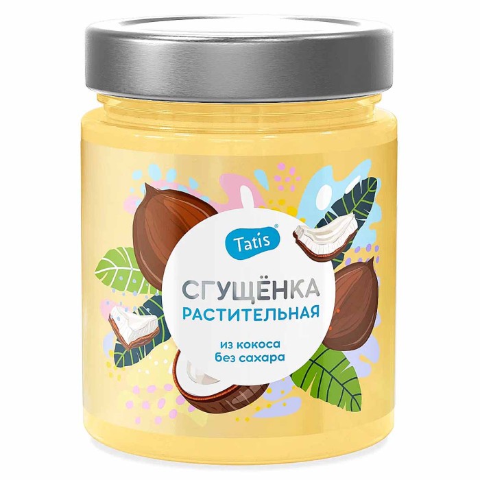 Паста кокосовая Tatis сгущенка 250гр ст/б