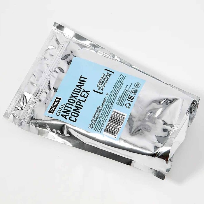 Соль для ванн Lolimi) Антиоксидантный комплекс 1кг ф/п