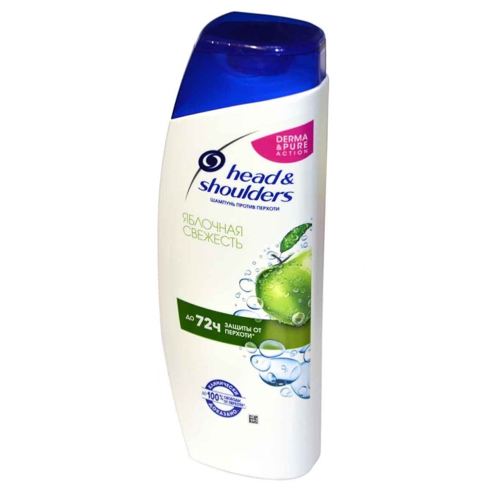 Шампунь для волос Head&Shoulders Яблочная свежесть 400мл пэт