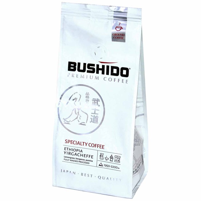 Кофе Bushido Specialty молотый 227гр м/у