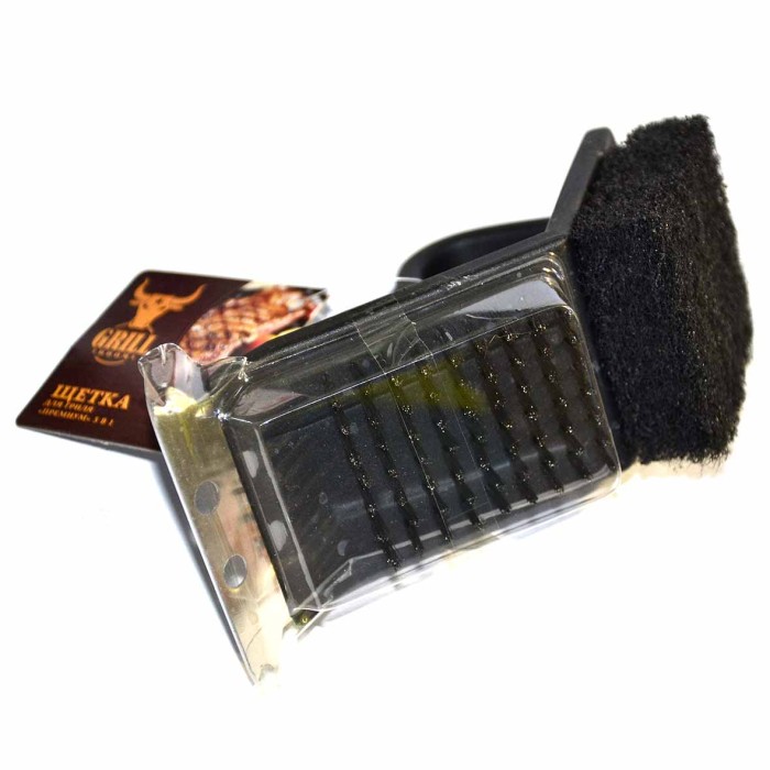 Щетка Grillboom для гриля Премиум 3в1 арт101-049