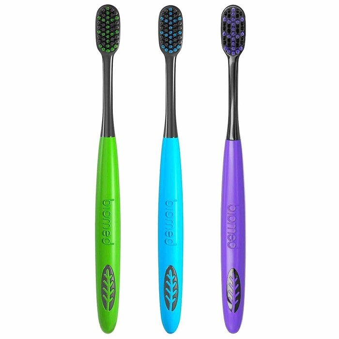 Щетка зубная Biomed Blak 3шт