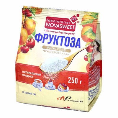 Фруктоза Novasweet 250гр м/у