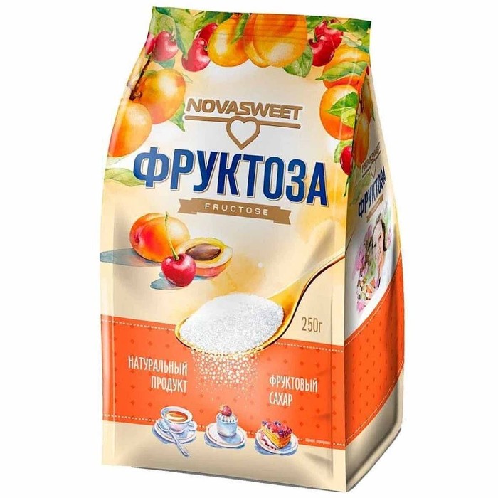 Фруктоза Novasweet 250гр м/у