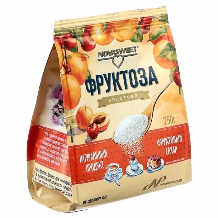 Фруктоза Novasweet 250гр м/у