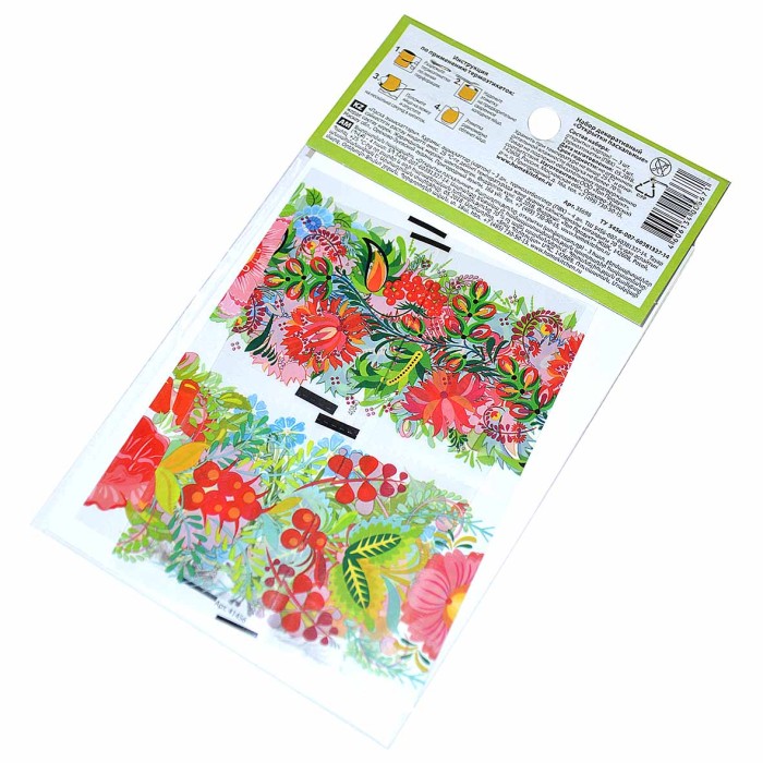 Набор декоративный Домашняя кухня открытки с термоэтикетками арт35698