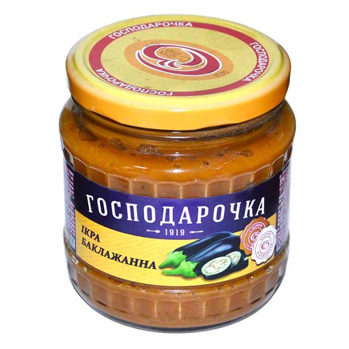 Икра баклажанная Господарочка 440гр ст/б