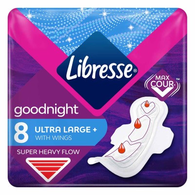 Прокладки Libresse Ultra Super ночные 8шт м/у