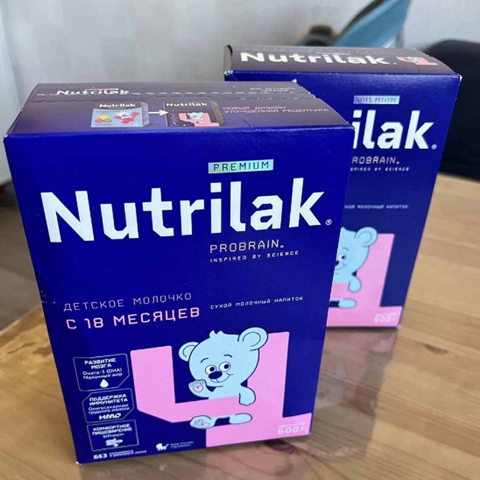 Напиток молочный сухой Nutrilak Premium 4 с 18мес 600гр к/у