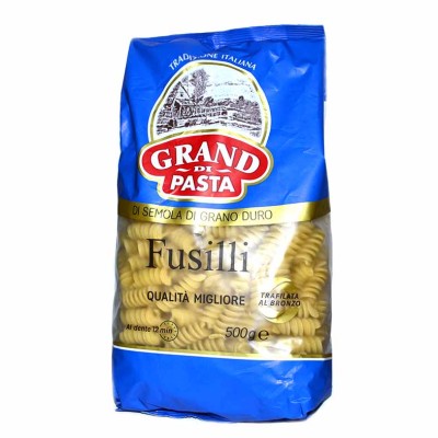 Макароны Grand di Pasta спирали 500гр м/у