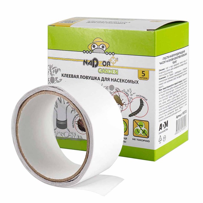 Ловушка клеевая Nadzor Ловчий пояс для насекомых 5м артPEST20