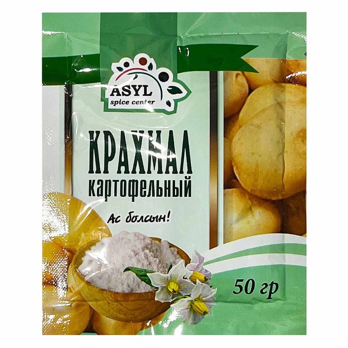 Крахмал Asyl картофельный 50гр м/у