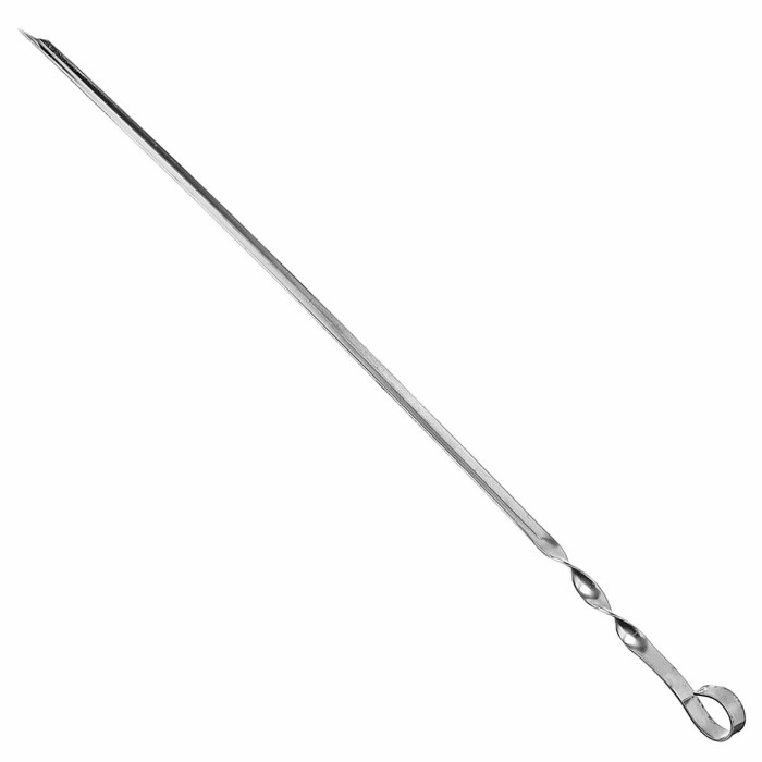 Шампур угловой нерж сталь 550*10*1.5мм арт103-009