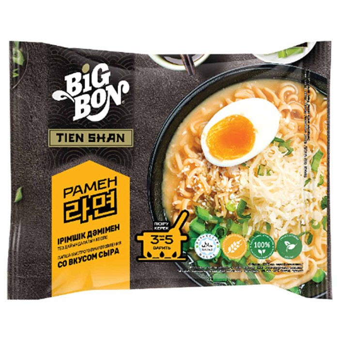 Лапша BigBon Рамен со вкусом сыра 100гр