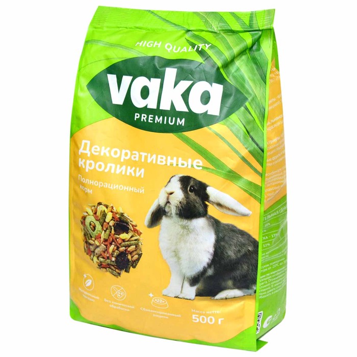 Корм для кроликов Baka High Quality для кроликов 500гр м/у